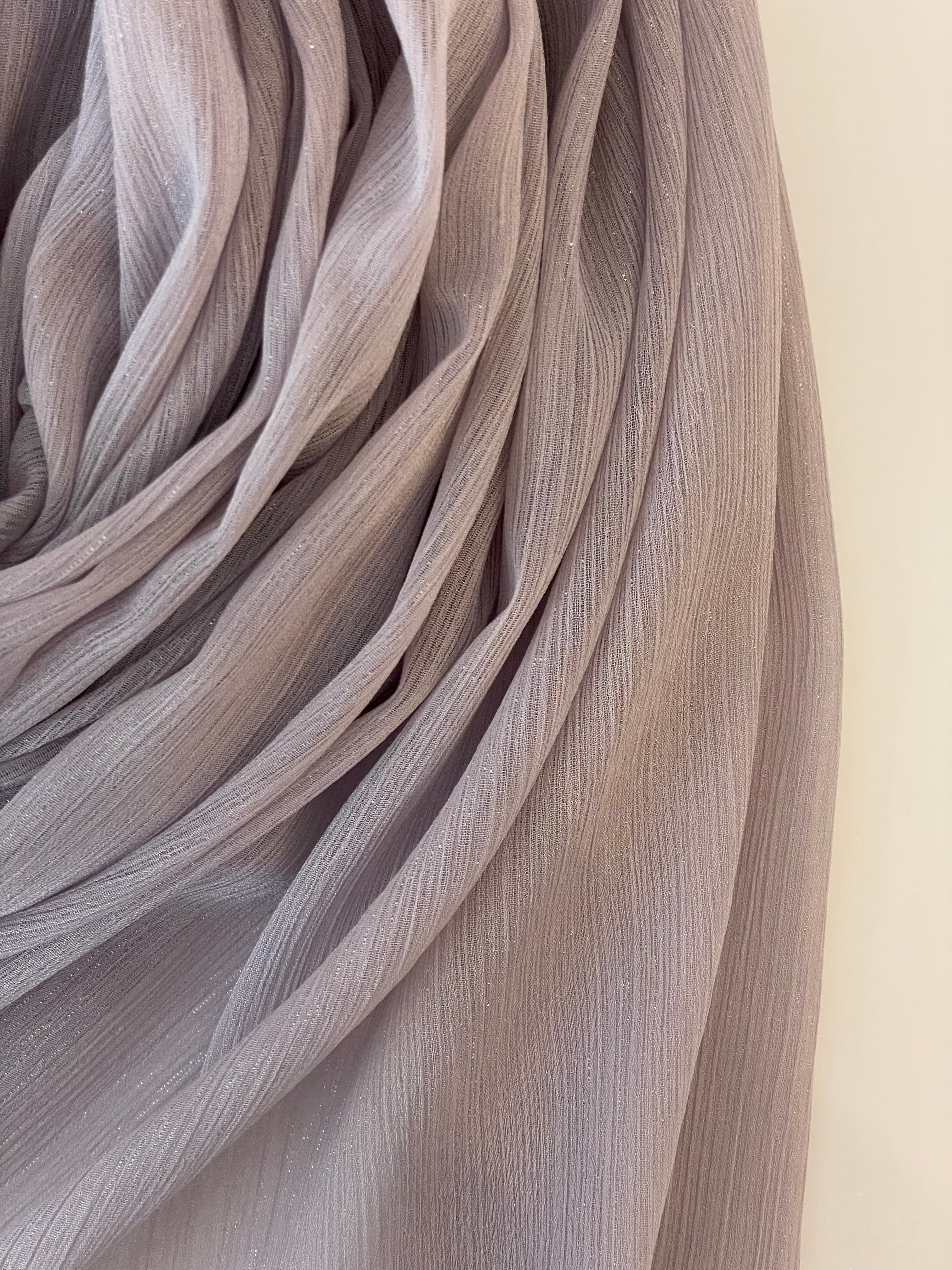 Crinkle marble chiffon